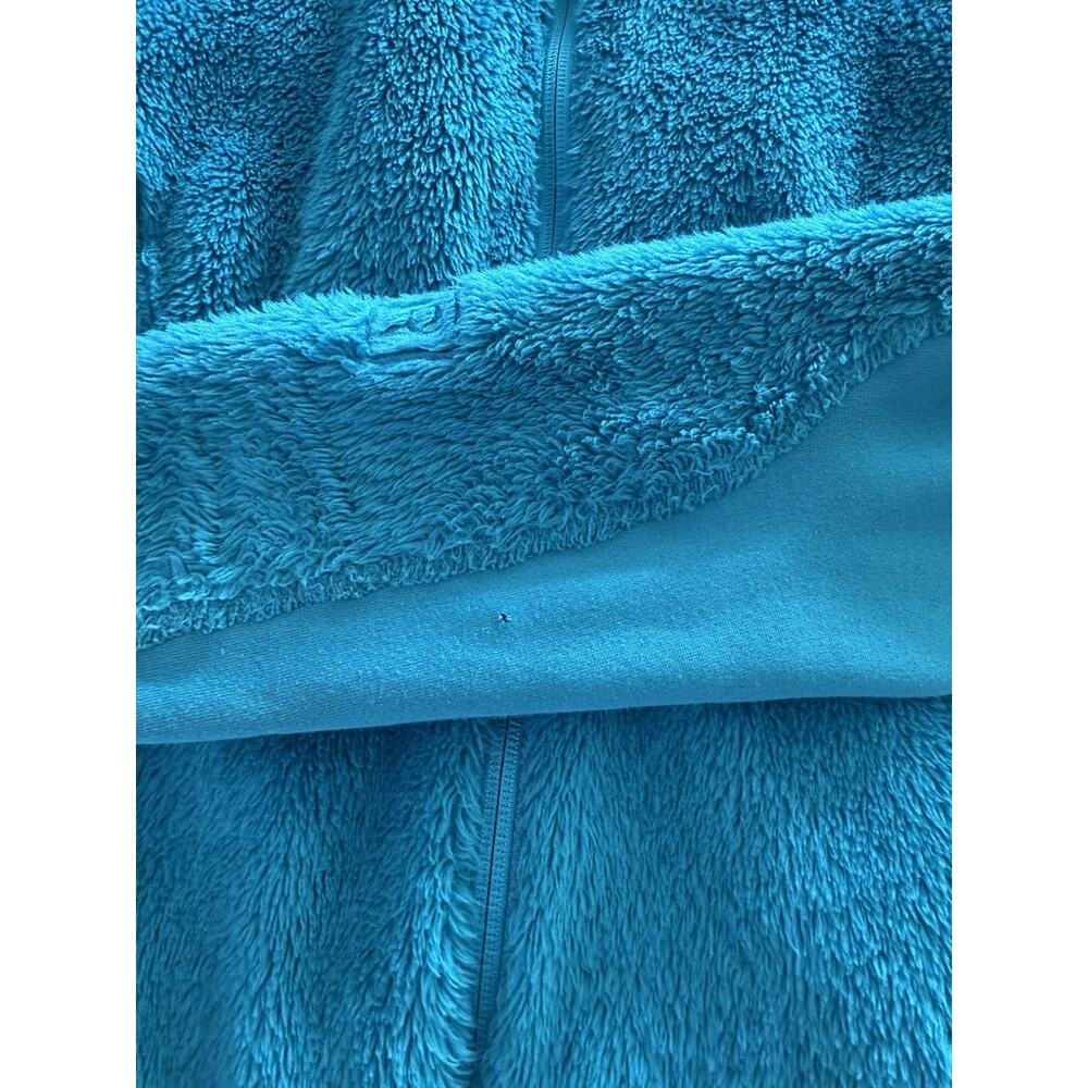 Patagonia Women's R3 Hi-Loft Hoodie Fleece Jacket Turquoise Size M Full Zip - Picture 8 of 16